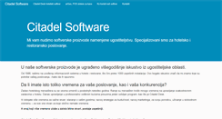 Desktop Screenshot of citadel.rs