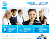 Tablet Screenshot of citadel.net.in